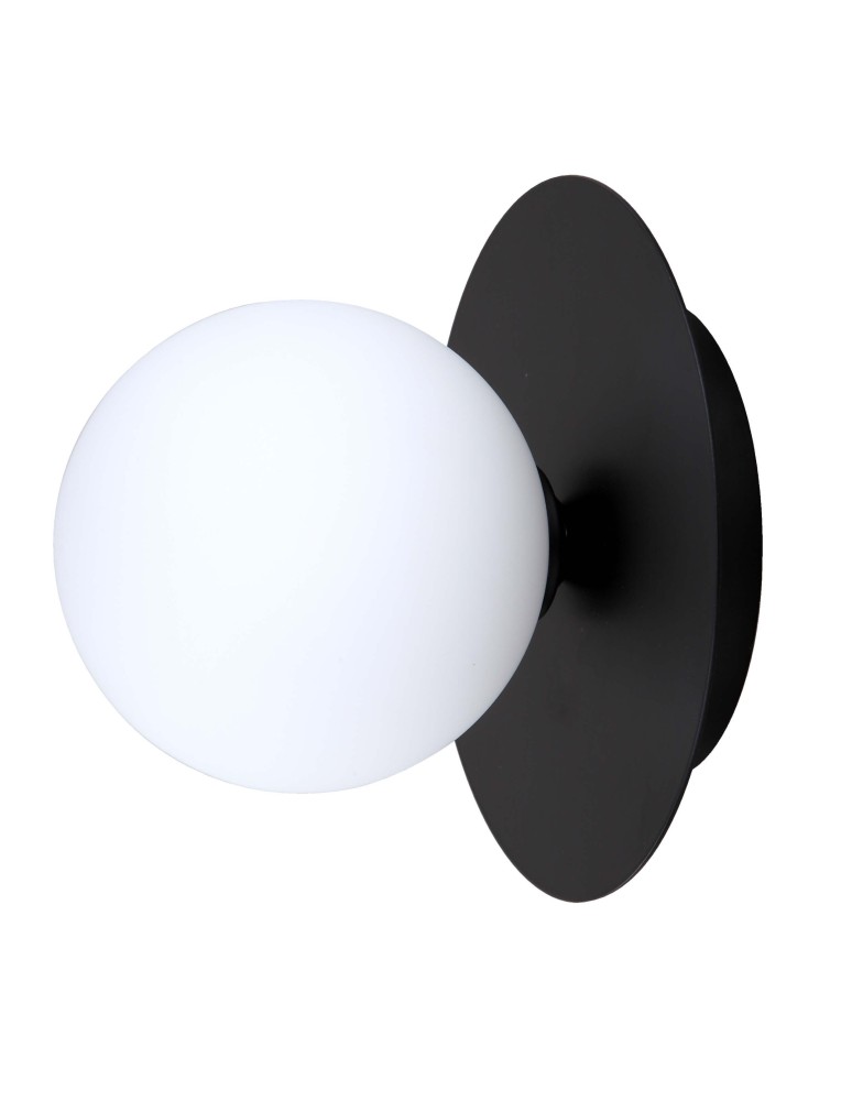 Light Prestige Roma Kinkiet G9 1x5W czarny/biały LP-1345/1W BK Light Prestige Roma Kinkiet G9 1x5W czarny/biały LP-1345/1W BK