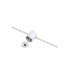 Kinkiety nad lustro - Light Prestige Modern Kinkiet LED 6W 800lm 3000K biały LP-777/1W M WH - product 7