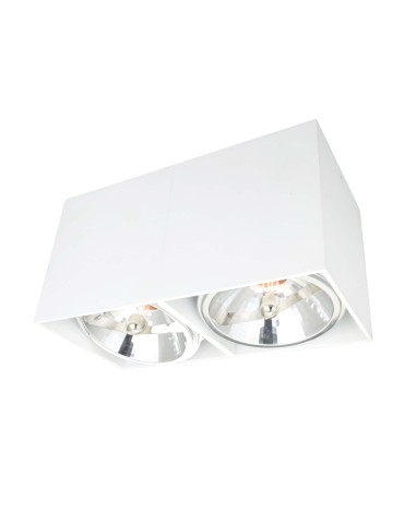 Light Prestige Aliano 2 natynkowa G9 biały LP-9S21/2 SM WH