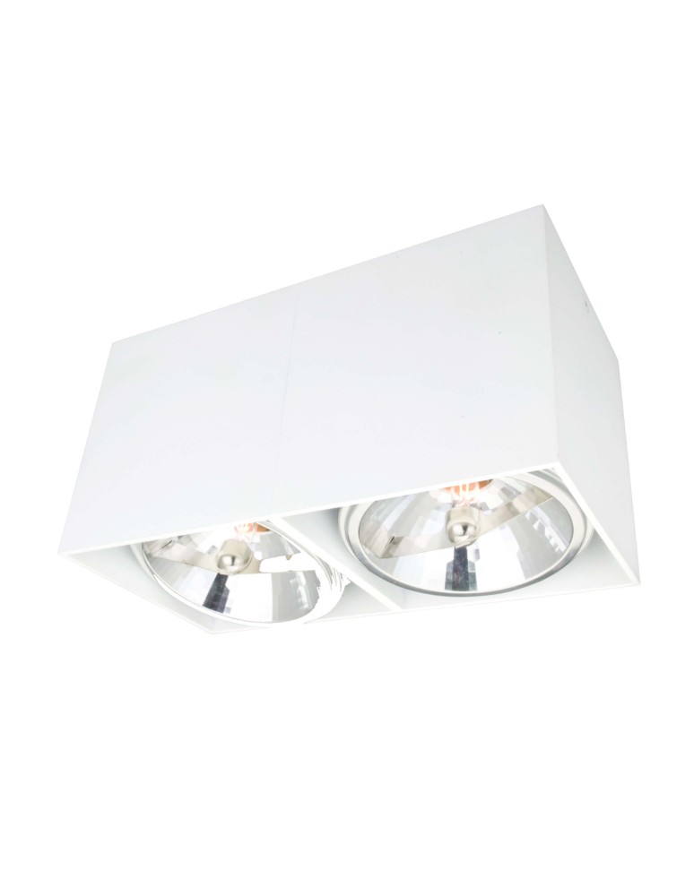 Light Prestige Aliano 2 natynkowa G9 biały LP-9S21/2 SM WH