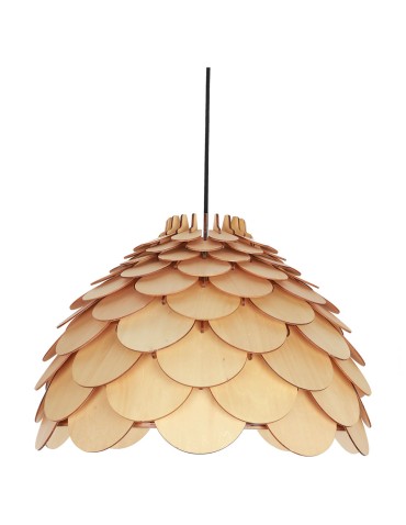 Light Prestige BURGO wisząca mała E27 drewna LP-101335/1P S