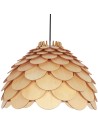 Light Prestige BURGO wisząca duża E27 drewna LP-101335/1P L