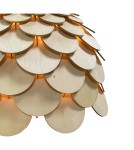Light Prestige BURGO wisząca duża E27 drewna LP-101335/1P L Light Prestige BURGO wisząca duża E27 drewna LP-101335/1P L