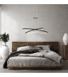 Lampy wiszące LED - Light Prestige Halifax lampa wisząca czarna LP-940/2P 4BK 2xLED czarny - product 3