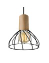Light Prestige Moderno wisząca mała GU10 GU10 czarny/brązowy LP-1221/1P S BK