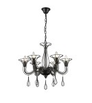 Light Prestige Tarragona 6 wisząca E14 czarny LP-6756/6P Light Prestige Tarragona 6 wisząca E14 czarny LP-6756/6P