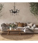 Light Prestige Tarragona 6 wisząca E14 czarny LP-6756/6P Light Prestige Tarragona 6 wisząca E14 czarny LP-6756/6P