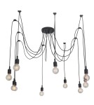 Lampy wiszące - Light Prestige Soleto 10 wisząca 10xE27 Czarny LP-90082/10P - product 1