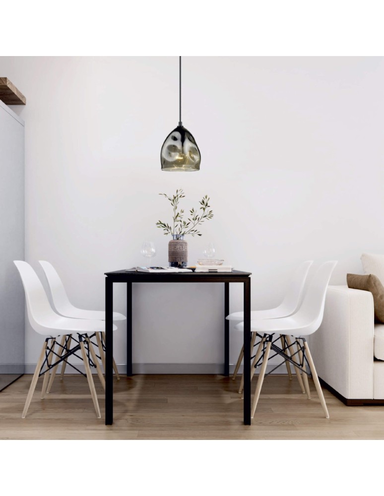 Light Prestige Melt 1 wisząca E27 czarny LP-126/1P Light Prestige Melt 1 wisząca E27 czarny LP-126/1P