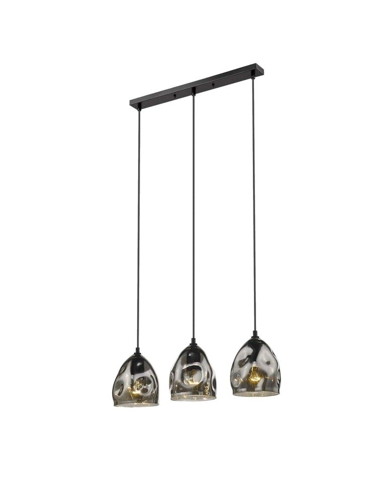 Light Prestige Melt 3 wisząca E27 czarny LP-126/3L Light Prestige Melt 3 wisząca E27 czarny LP-126/3L