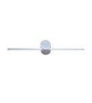 Kinkiety nad lustro - Light Prestige Modern Kinkiet LED 6W 800lm 3000K srebrny LP-777/1W M CH - product 6
