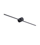 Kinkiety nad lustro - Light Prestige Modern Kinkiet LED 8W 1100lm 3000K czarny LP-777/1W L BK - product 1