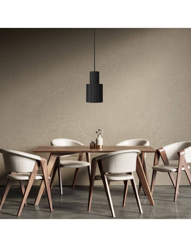 Light Prestige Tokio Lampa wisząca E27 1x60W czarny LP-787/1P L BK