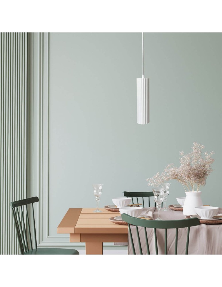 Light Prestige Tokio Lampa wisząca GU10 1x50W biały LP-787/1P WH Light Prestige Tokio Lampa wisząca GU10 1x50W biały LP-787/1P WH