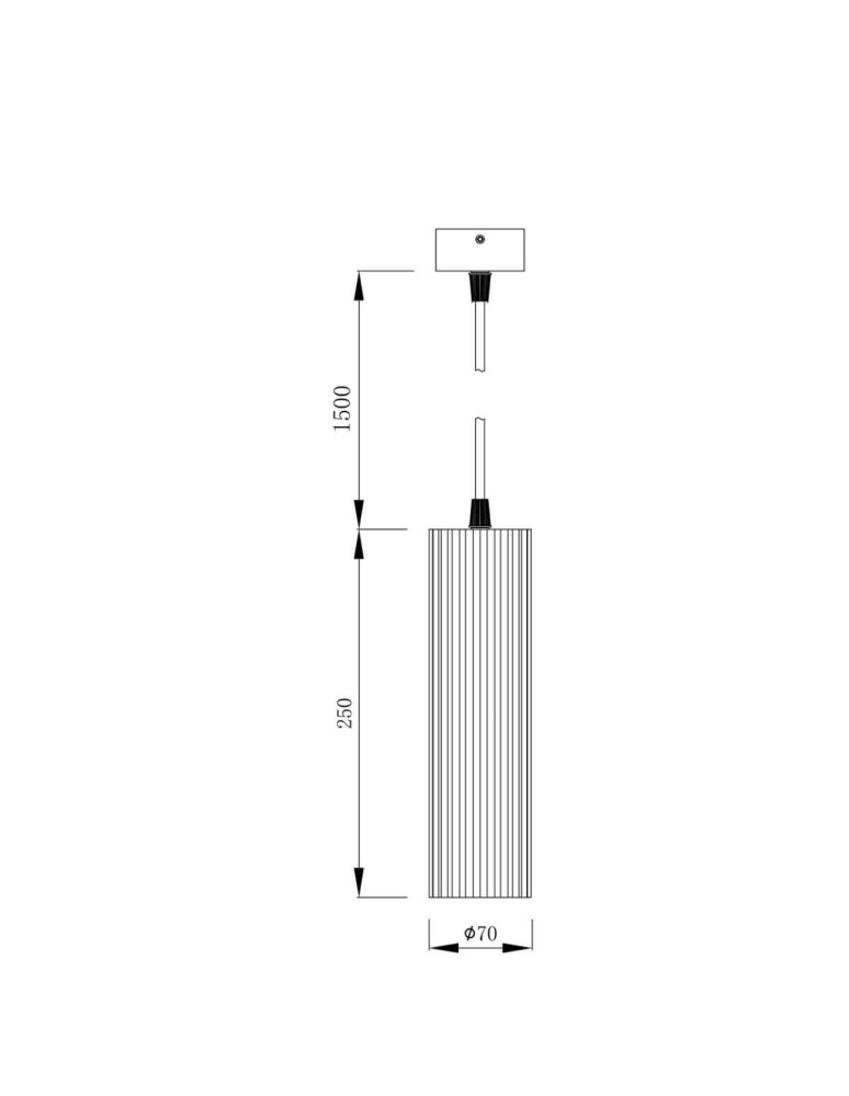 Light Prestige Tokio Lampa wisząca GU10 1x50W biały LP-787/1P WH Light Prestige Tokio Lampa wisząca GU10 1x50W biały LP-787/1P WH