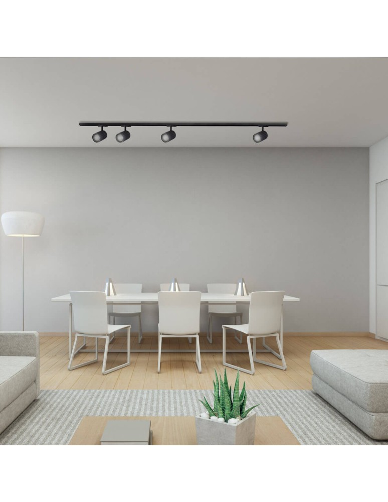 Light Prestige Tokio System 1F GU10 1x50W czarny LP-787/1R BK Light Prestige Tokio System 1F GU10 1x50W czarny LP-787/1R BK