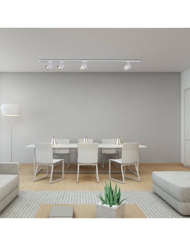 Light Prestige Tokio System 1F GU10 1x50W biały LP-787/1R WH Light Prestige Tokio System 1F GU10 1x50W biały LP-787/1R WH