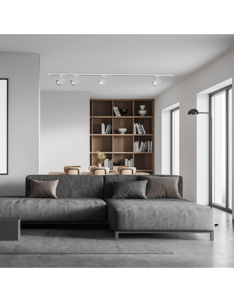 Light Prestige Tokio System 1F GU10 1x50W biały LP-787/1R WH Light Prestige Tokio System 1F GU10 1x50W biały LP-787/1R WH