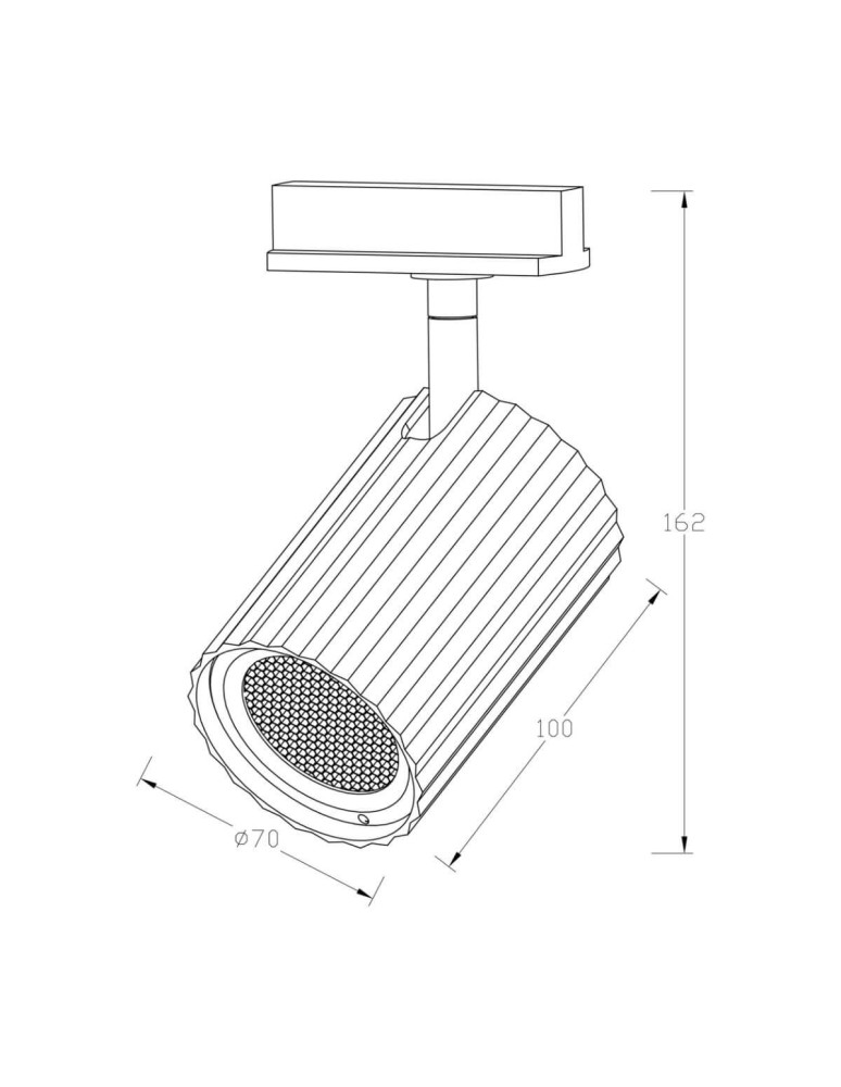 Light Prestige Tokio System 1F GU10 1x50W biały LP-787/1R WH Light Prestige Tokio System 1F GU10 1x50W biały LP-787/1R WH