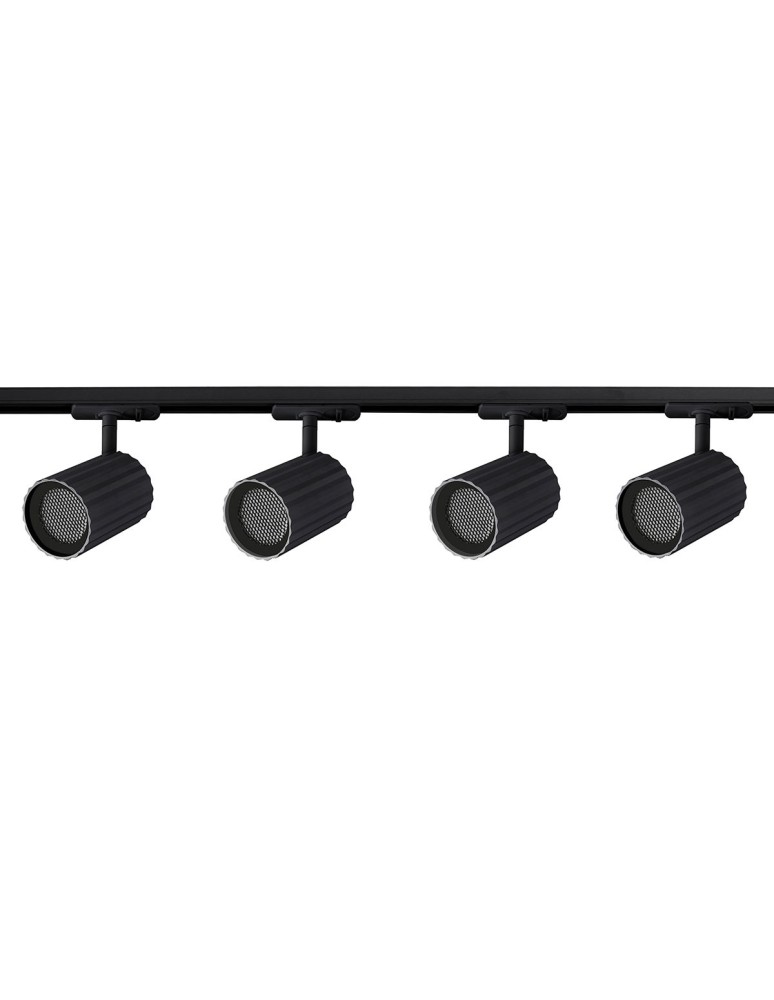 Light Prestige Tokio System 1F GU10 4x40W czarny LP-787 SET 1F BK