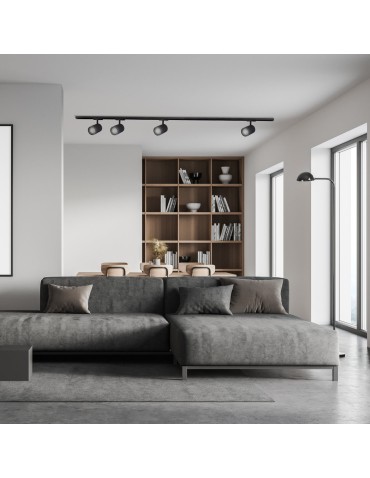 Light Prestige Tokio System 1F GU10 4x40W czarny LP-787 SET 1F BK - product 2