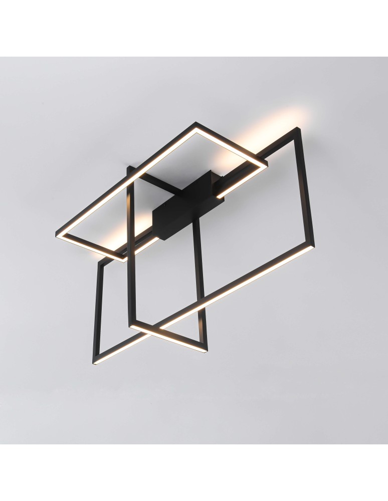 Light Prestige Frame Plafon LED 60W 3000K 1660lm czarny LP-980/3D3 BK Light Prestige Frame Plafon LED 60W 3000K 1660lm czarny LP-980/3D3 BK