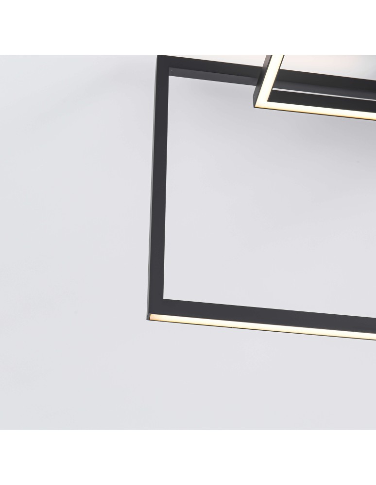 Light Prestige Frame Plafon LED 60W 3000K 1660lm czarny LP-980/3D3 BK Light Prestige Frame Plafon LED 60W 3000K 1660lm czarny LP-980/3D3 BK