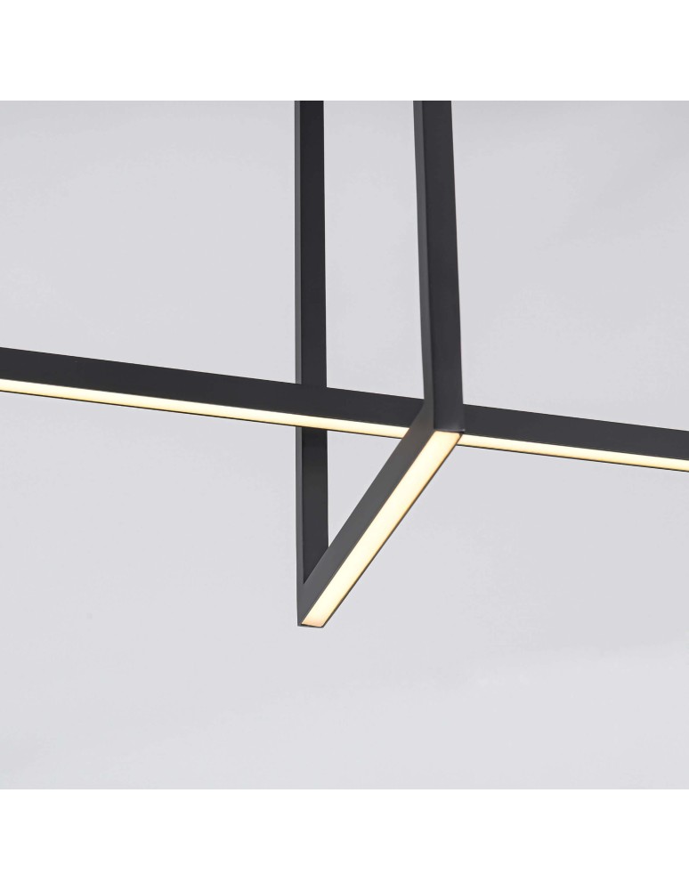 Light Prestige Frame Plafon LED 60W 3000K 1660lm czarny LP-980/3D3 BK Light Prestige Frame Plafon LED 60W 3000K 1660lm czarny LP-980/3D3 BK