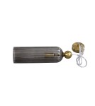 Light Prestige Piega Lampa wisząca E14 1x40W dymny/złoty LP-939/1P smoked Light Prestige Piega Lampa wisząca E14 1x40W dymny/złoty LP-939/1P smoked