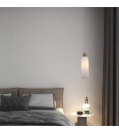 Light Prestige Piega Lampa wisząca E14 1x40W biały/złoty LP-939/1P white Light Prestige Piega Lampa wisząca E14 1x40W biały/złoty LP-939/1P white