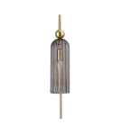 Light Prestige Piega Kinkiet E14 1x40W dymny/złoty LP-939/1W smoked Light Prestige Piega Kinkiet E14 1x40W dymny/złoty LP-939/1W smoked