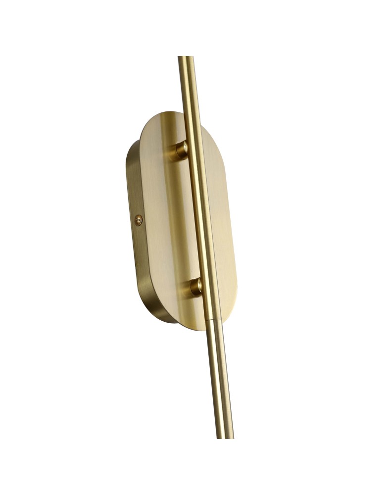 Light Prestige Piega Kinkiet E14 1x40W dymny/złoty LP-939/1W smoked Light Prestige Piega Kinkiet E14 1x40W dymny/złoty LP-939/1W smoked