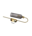 Light Prestige Piega Kinkiet E14 1x40W dymny/złoty LP-939/1W smoked Light Prestige Piega Kinkiet E14 1x40W dymny/złoty LP-939/1W smoked