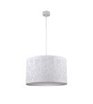 Lampy wiszące - Light Prestige FLOWERS Lampa wisząca E27 1x40W biały LP-686/1P - product 1