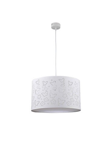 Light Prestige FLOWERS Lampa wisząca E27 1x40W biały LP-686/1P