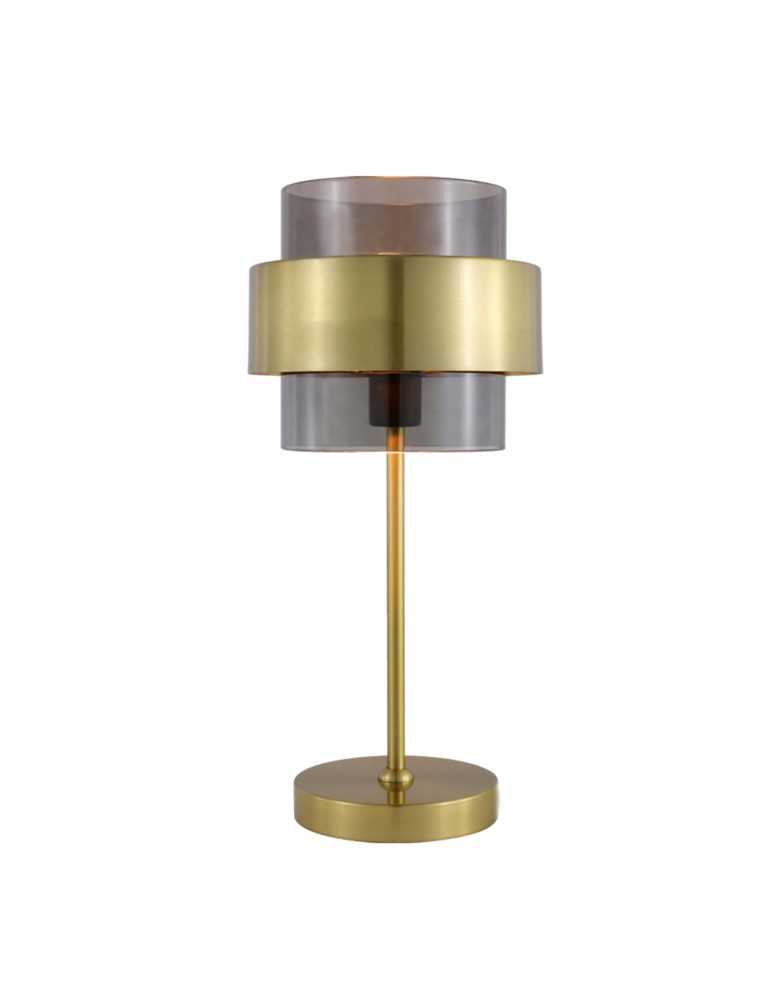 Light Prestige Miele biurkowa złota 1xE14 LP-866/1T SM/GD