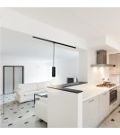 Light Prestige Snow wiszący 1F czarny 1xGU10 LP-731/1P 1F BK Light Prestige Snow wiszący 1F czarny 1xGU10 LP-731/1P 1F BK