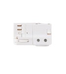 Akcesoria do szynoprzewodów 3 fazowych - Light Prestige Wózki do lamp wiszących do szynoprzewodów 3F białe x LP-A340S/3F WH - product 1