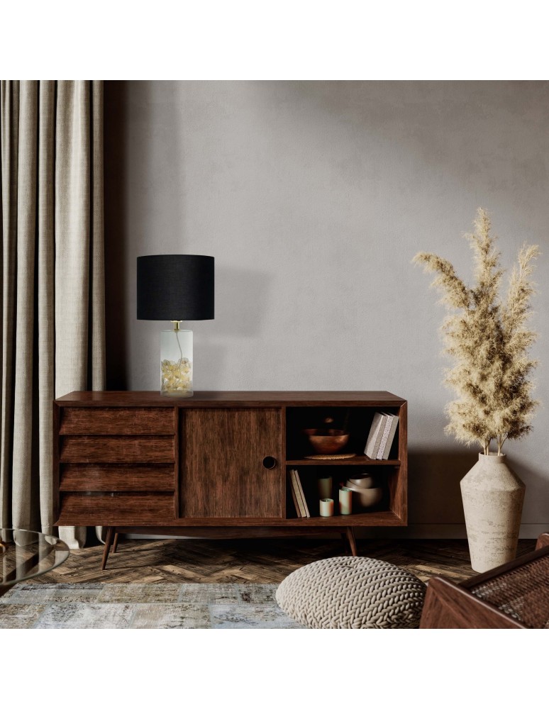 Light Prestige Sunflower biurkowa czarna 1xE27 LP-818/1T BK Light Prestige Sunflower biurkowa czarna 1xE27 LP-818/1T BK