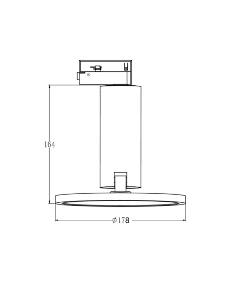 Light Prestige Reflektor Aquilion 1F biały xLED LP-220/1R WH Light Prestige Reflektor Aquilion 1F biały xLED LP-220/1R WH