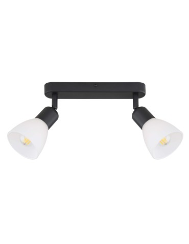 Light Prestige Malta 2 spot czarna 2xE14 LP-877/2W BK