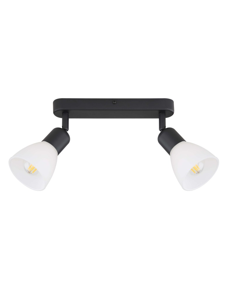 Light Prestige Malta 2 spot czarna 2xE14 LP-877/2W BK