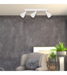 Lampy sufitowe reflektory - Light Prestige Malta 3 spot biała 3xE14 LP-877/3W WH - product 2