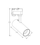 Light Prestige Ice SET 1F biały GU10 biały LP-732 3W WH SET Light Prestige Ice SET 1F biały GU10 biały LP-732 3W WH SET