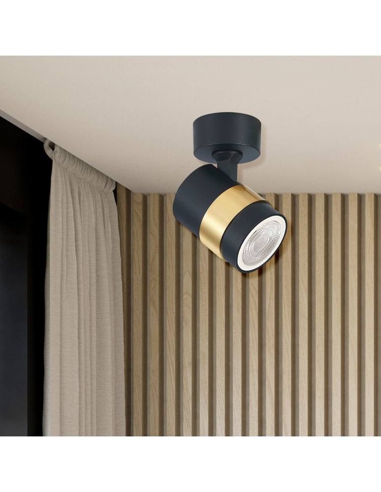 Light Prestige Spot Anillo 1xGU10 czarny LP-770/1W BK Light Prestige Spot Anillo 1xGU10 czarny LP-770/1W BK