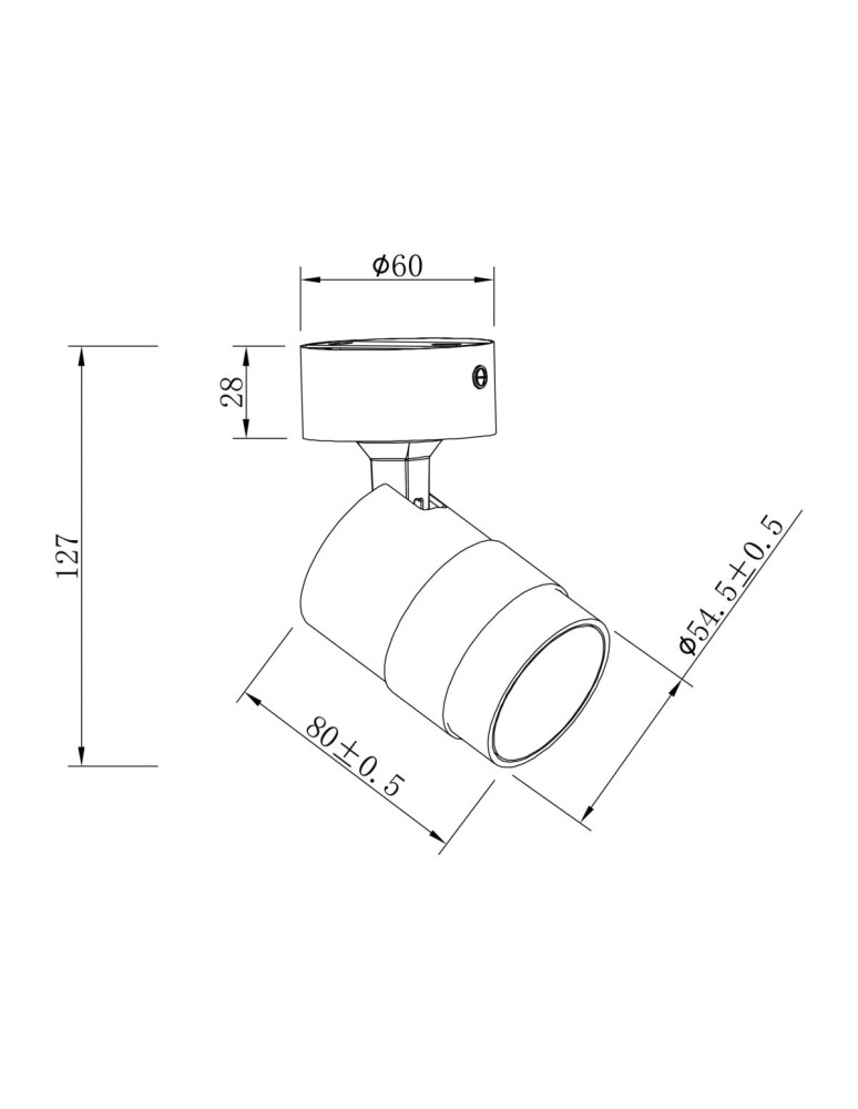 Light Prestige Spot Anillo 1xGU10 czarny LP-770/1W BK Light Prestige Spot Anillo 1xGU10 czarny LP-770/1W BK