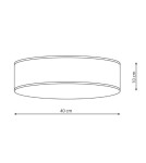 Light Prestige Alto plafon czarny E14 czarny LP-81008/3C BK Light Prestige Alto plafon czarny E14 czarny LP-81008/3C BK