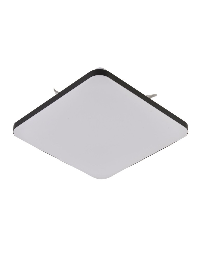 Light Prestige Babilon plafon kwadratowy mały 4000K czarny xLED LP-335/1C S 4BK square Light Prestige Babilon plafon kwadratowy mały 4000K czarny xLED LP-335/1C S 4BK square