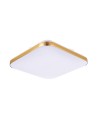 Light Prestige Babilon plafon kwadratowy mały 4000K złoty xLED LP-335/1C S 4GD square
