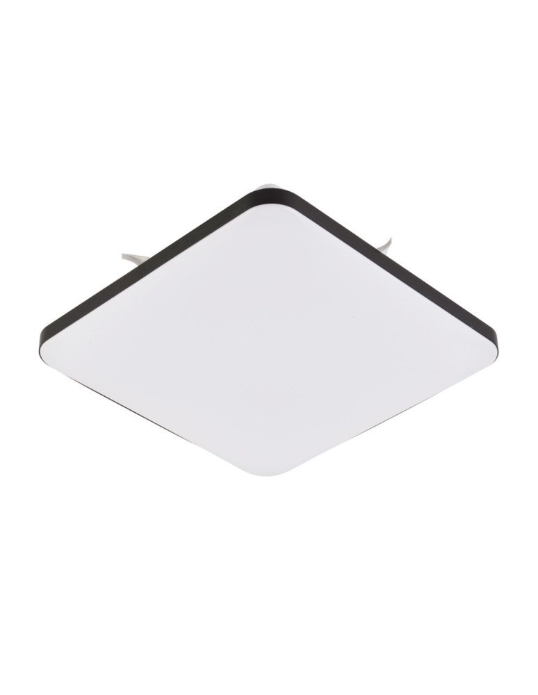 Light Prestige Babilon plafon kwadratowy średni 4000K czarny LED LP-335/1C M 4BK square Light Prestige Babilon plafon kwadratowy średni 4000K czarny LED LP-335/1C M 4BK square